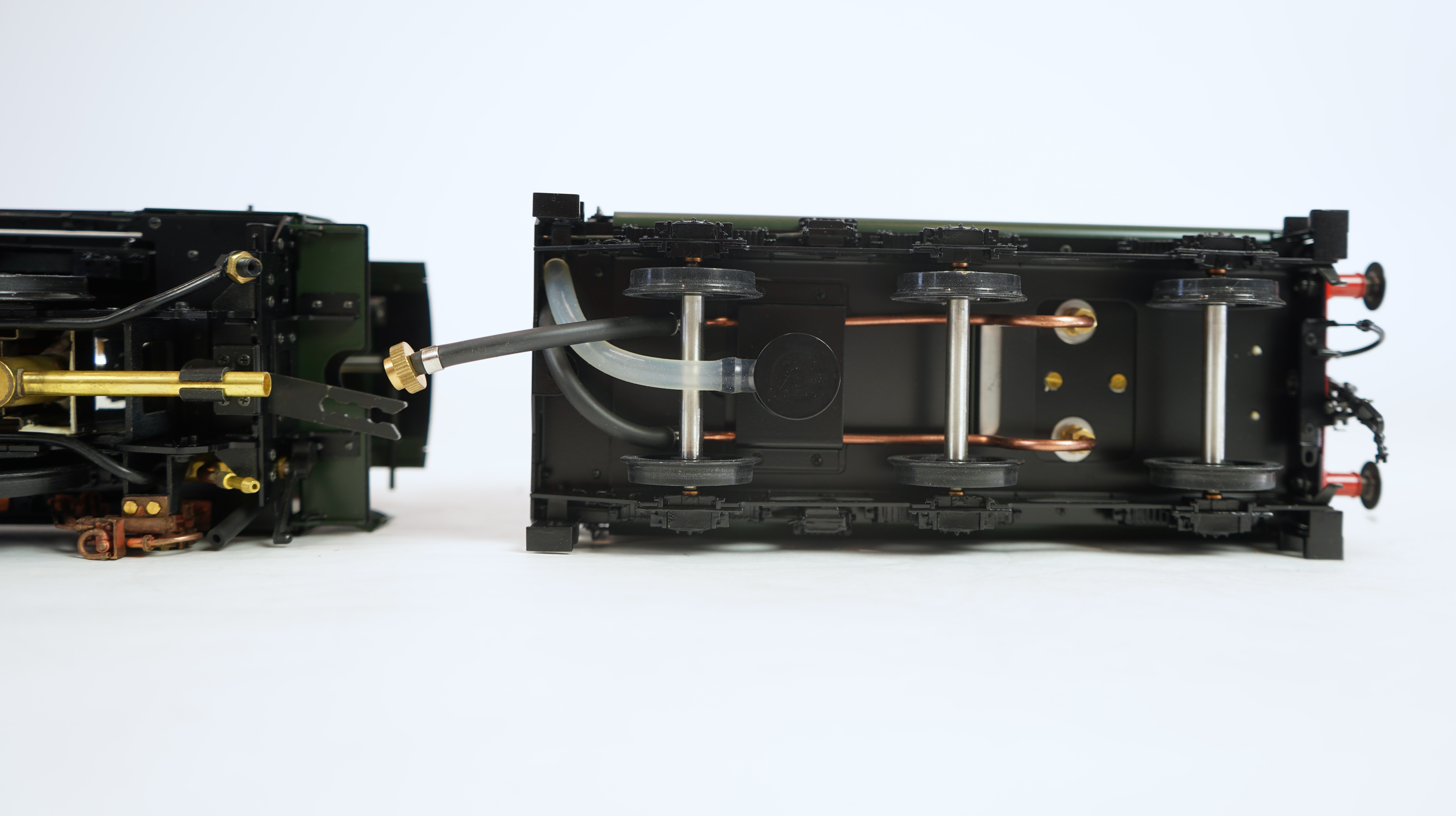 A Gauge One Aster Hobbies live steam BR Class 9F, 2-10-0 tender locomotive, Evening Star 92220, the factory ‘Built Up’ version, spirit fired working two cylinder motion, with assembly instructions, operating instructions